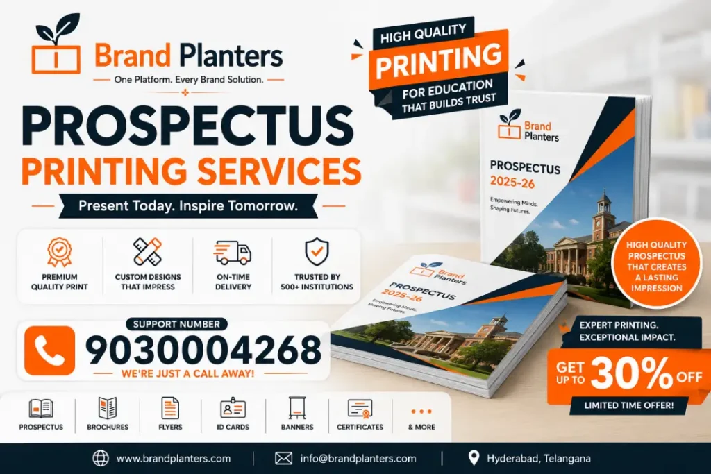 Prospectus Printing Services